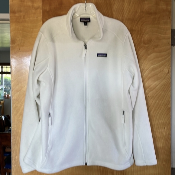 Patagonia Jackets & Blazers - Patagonia Synchilla Polar White Fleece Jacket